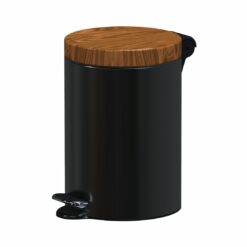 ALDA Excellent – Design prullenbak 3L - bruin/zwart