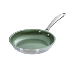 Just Vegan - RVS Eco Koekenpan - 20cm