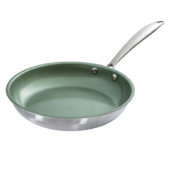 Just Vegan - RVS Eco Koekenpan - 28cm