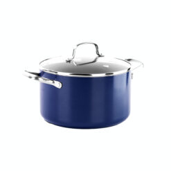 Blue Diamond – kookpan met deksel - 22 cm