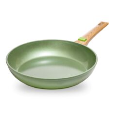 Just Vegan – Eco Koekenpan met afneembaar handvat - 28cm