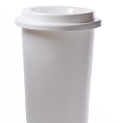 Plafor Eco Prullenbak 50L – Recycling – Wit