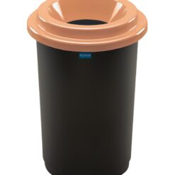 Plafor Eco Prullenbak 50L – Recycling – Bruin