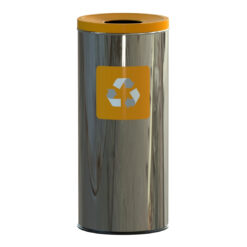 ALDA Eco - Prestige Prullenbak 45L – Geel