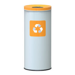 ALDA Eco - Nord White Prullenbak 45L - Geel