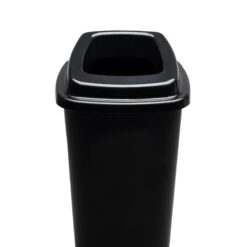 Plafor Prullenbak 28L – Recycling – zwart