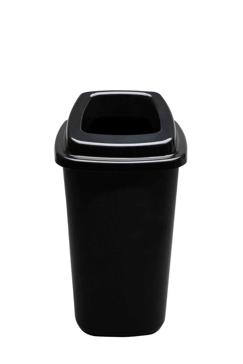 Plafor Prullenbak 28L – Recycling – zwart